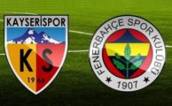 bein sports canlı izle Kayserispor Fenerbahçe maçı