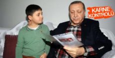Cumhurbaşkanı Erdoğan 15 Temmuz gazisinin ailesini ziyaret etti