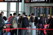 Trump’ın kararından sonra Atatürk Havalimanı’nda karmaşa