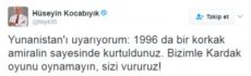 AK Partili Kocabıyık’tan Yunanistan’a Kardak uyarısı