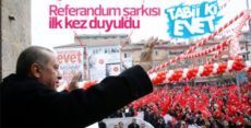 AK Parti’nin referandum şarkısı: TABİİ Kİ EVET