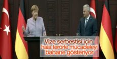 Başbakan Yıldırım ve Merkel’den ortak açıklama