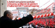 Cumhurbaşkanı Erdoğan: Halkımız ‘evet’i kapmış