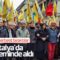 Dilek Öcalan İtalya’da PKK yürüyüşünde