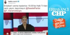 Erbakan’ı anma programı Halk TV’den yayınlanacak