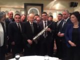 Konya’da Devlet Bahçeli pompalı tüfekle poz verdi