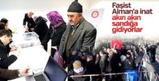 Almanya’da yaşayan Türkler sandık başında