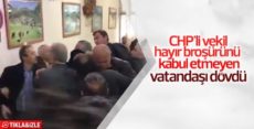 CHP’li vekil evet diyen vatandaşa saldırdı