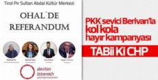 CHP’li vekillerden PKK yanlısı Aslan’la Hayır kampanyası
