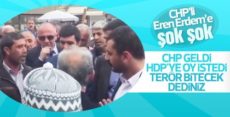 Diyarbakır’da CHP’li Eren Erdem’e tepki