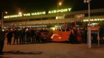 Hollanda’da Türk Federasyonu üyelerinden protesto