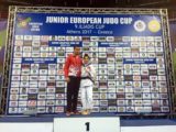 Judocu Çiçek Akyüz üstüste 2 kez Avrupa Şampiyonu oldu