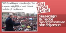 Kılıçdaroğlu çift başlılık iddiasını bir kez daha söyledi