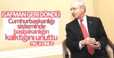 Kılıçdaroğlu, ‘Cumhurbaşkanlığı Sistemi’ni okumamış