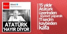Sözcü’ye göre Atatürk’ün referandum kararı: HAYIR