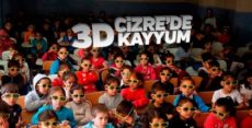 Cizre Belediyesi’nden 3 boyutlu sinema hizmeti