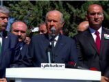 Devlet Bahçeli Alparslan Türkeş’i anma töreninde