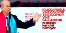 Devlet Bahçeli: Kılıçdaroğlu yine sallanıyor