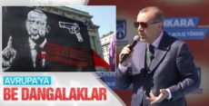 Erdoğan’dan İsviçre’deki pankarta sert tepki