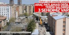 İçişleri Bakanı: Diyarbakır’daki patlama terör saldırısı