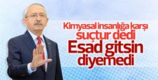 Kılıçdaroğlu’ndan Suriye yorumu