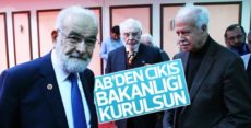 Temel Karamollaoğlu’ndan AB Bakanlığı teklifi
